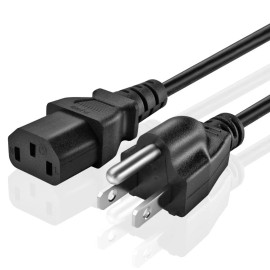 EpicDealz AC Power Cord Cable for LG LCD TV , 15'