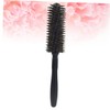 Minkissy Black Curly Hair Comb Ergonomic Wooden Detangling Brush for