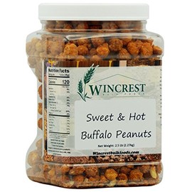 Sweet & Hot Buffalo Peanuts - 2.5 Lb Tub