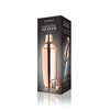 Final Touch Double Wall Copper Plated Stainless Steel Cocktail Shaker
