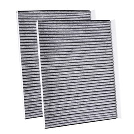 AF26405 P606555 Cabin Air Filter for 2002+ Volvo Cabin and Sleeper Type Truck VNL860 VNL780 VNL760 VN780 VN670 VNM630 VNM430 VHD430 VHD300 VT800# CAF24000 20435801 49084 PA4681 83084 TR078 (Black)