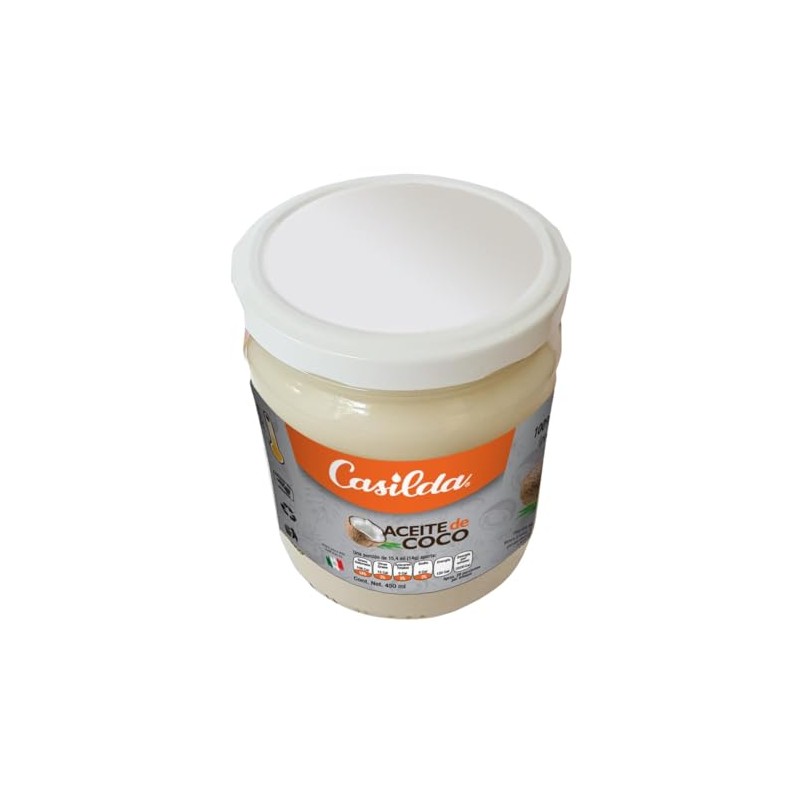Aceite de Coco Extra Virgen Casilda, 450 ml