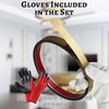 Gold Self-Adhesive Mirror Molding Trim Set, 3 Rolls 16.4 ft