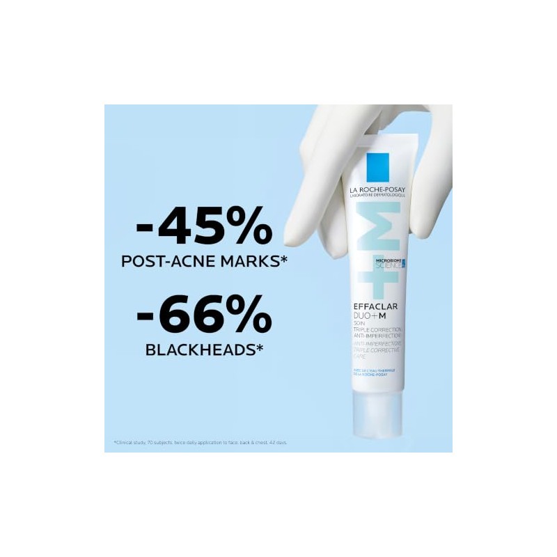 La Roche-Posay Effaclar Duo+M, Anti-Breakout Corrective Gel, 40ml
