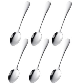 Demitasse Espresso Spoons Set of 6, Stainless Steel Mini Coffee Spoons for Dessert, Tea, Appetizer, Dishwasher-Safe Tiny Stirring Small Teaspoons