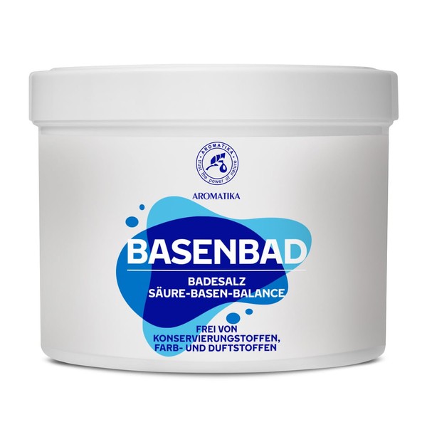Base Bath 500 g - Alkaline Bath - Alkaline Bath - Basic Bath Salt - Foot Bath - Bath for Hands and Feet - Base Powder - Relaxation - Smooth Skin - Body Care