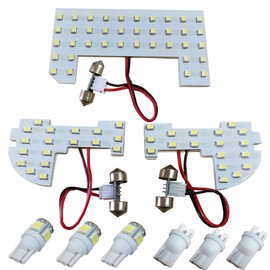 YoSef Honda NBOX Room Lamp, NBOX Custom LED Room Lamp Set, Indoor Light, Dedicated Design, Interior Parts, Set of 6, 5050 Chip SMD, White, Dedicated Tools Included, Easy Installation, Custom Parts