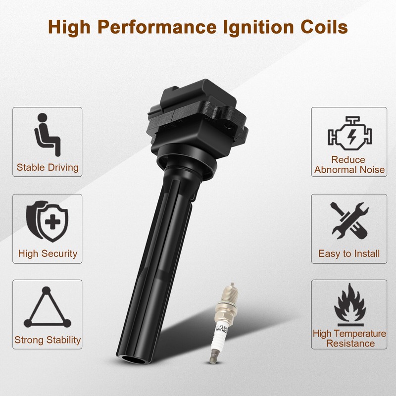 kintop_coilparts Ignition Coils & Iridium Spark Plugs For Suzuki Grand