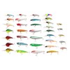 35Pcs Simulation Hard Bait Mixed Minnow Fishing Lure Kit Minnow