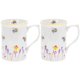 Busy Bees Mugs Set Of 2 By Lesser & Pavey