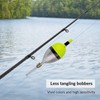 THKFISH Fishing Bobber Slip Bobber Fishing Floats for Crappie Balsa