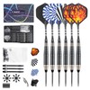 CareGames Steel Tip Darts Set Professional 24g with Carrying case,Aluminium