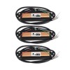 FLEOR Ceramic Hot Rail Single Coil Size Humbucker Pickups Set