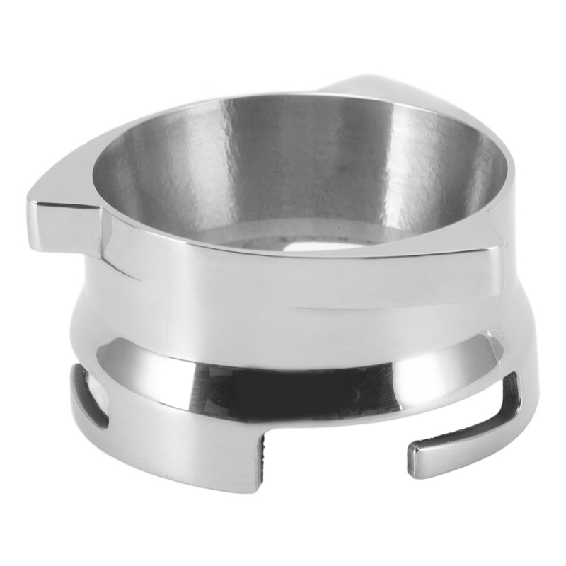 Coffee Dosing Funnel Stainless Steel Firmly Link Easy Installation Rotatable