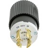 Hubbell T28435-30 Amp 480V NEMA L16-30 3-Phase Twist Lock Plug