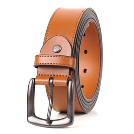 BelePala Big and Tall Belts for Men Tan Waist 40 & 42 Inch
