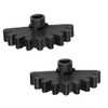 Ciuouient 9319292014 2Pcs AC/Heater Grille Gear Reinforced Parts Compatible with