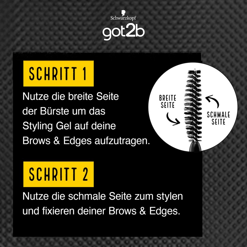 GOT2B 2-in-1 Styling Gel Glue 4 Brows & Edges 2-in-1