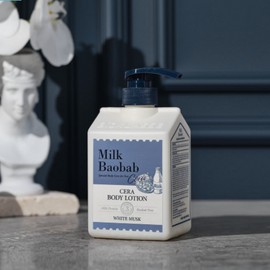 Milk Baobab Moisturizing Body Lotion White Musk 600ml / 밀크바오밥 보습 바디 로션 화이트머스크 600ml X2p BNS