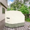 Tall Adirondack Chairs Set Cover for Poly Balcony Chair with