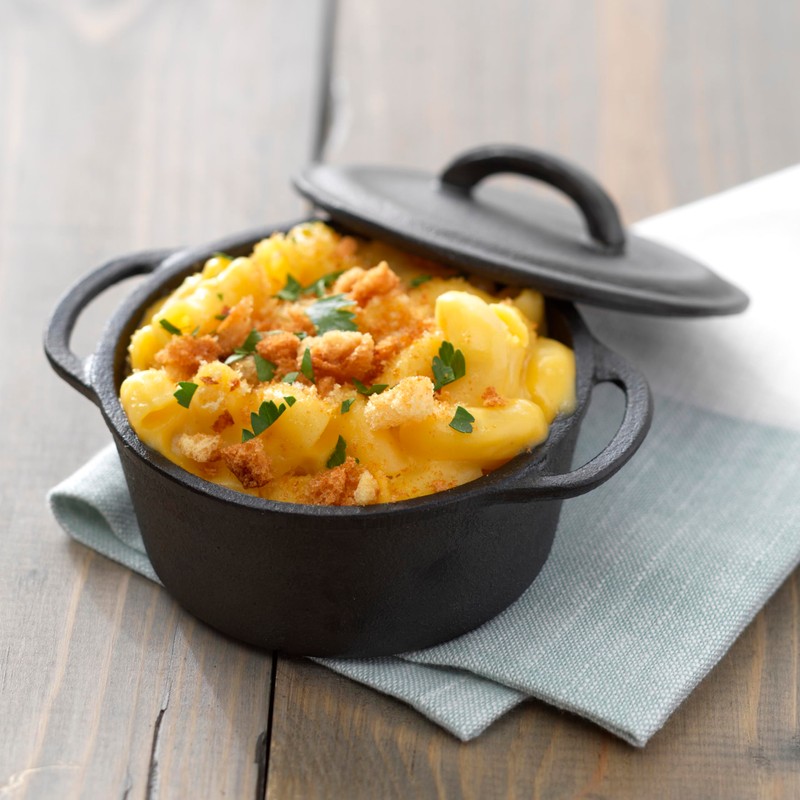 GoodCook Pre-Seasoned Cast Iron Mini Dutch Oven, Black