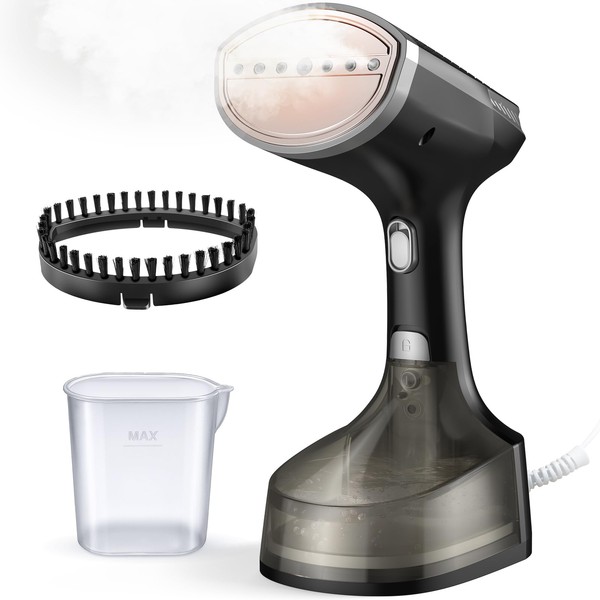 Steamer for Clothes, 1600W Handheld Clothes Steamer with 300ml Tank,
