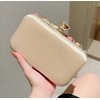 Floral Clutch Purse for Women Silk Glitter Evening Handbag Ladies