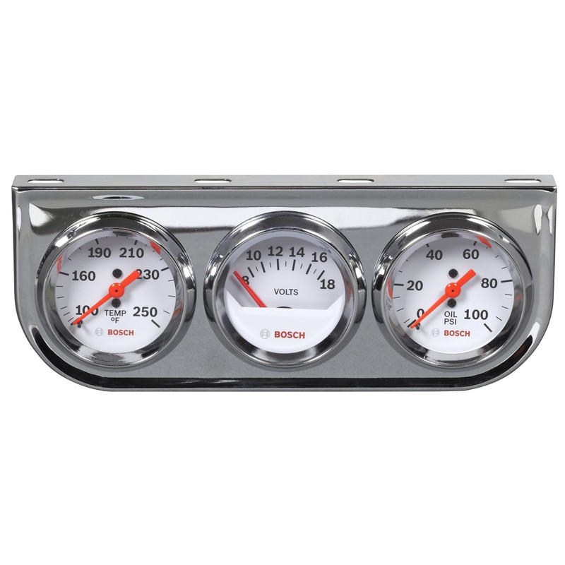 BOSCH SP0F000046 Style Line 2" Triple Gauge Kit - Clean