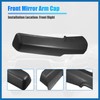 A ABSOPRO Trailer Tow Mirror Front Arm Cover Right Side
