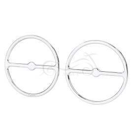 Unbranded Speaker Inner Fairing Trim Cover For Harley Street Electra Glide 96-13 FLHX FLHT