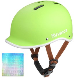 Vvinca Kids Bike Helmet,Toddler Skateboard Helmets for Ages 1-8 Years Boys Girls，Adjustable Multi-Sport Bicycle Skateboarding