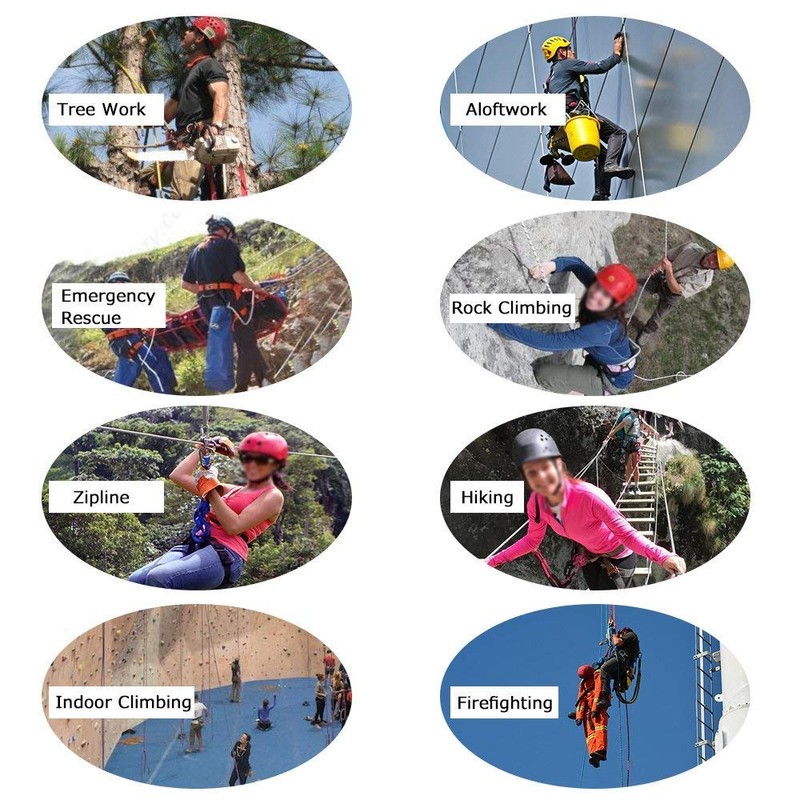 X XBEN Thicken Climbing Harness, Protect Waist Safety Harness Gear,
