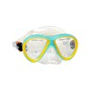 Hawaii Divers Guppy Kids Snorkel Dive Mask, Sky/Yellow, One Size