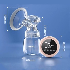 Kanimus Nuevo Extractor De Leche Eléctrico Doble Para Lactancia Rosa