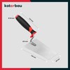 KOTARBAU® Stainless Steel Trapezoidal Trowel 140 mm x 60 mm