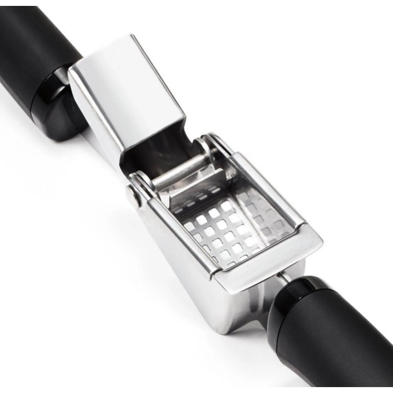 OXO SoftWorks Soft-Handled Garlic Press Stainless Steel New Large Capacity