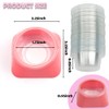 50 Pcs 0.5oz Spider Food and Water Feeding Cups Small