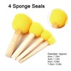 36Pcs Graffiti Tool Roller Sponge Brush Kit Stamps Antifouling Clothes