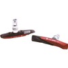 Elvedes Unisex's Brake Shoes V-Type 72 mm Dual Composite-Multicoloured