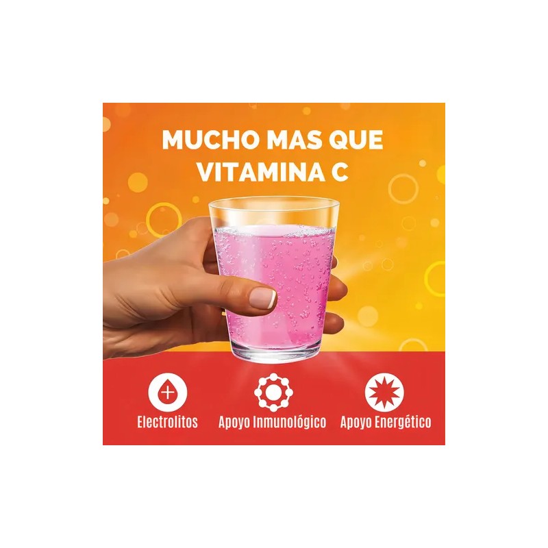 Emergen-c Suplemento Vitamina C 1000mg Frambuesa 30 Sobres