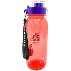 Ken Onishi Peanuts PL-2511 FLYING ACE/RD L WITH STRAP Drink Bottle