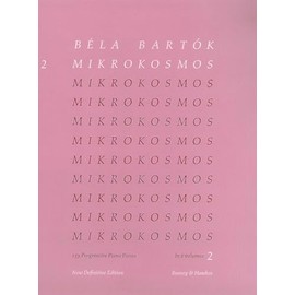 Bela Bartok: Mikrokosmos, Volume 2: 153 Progressive Piano Pieces