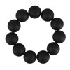 SEWACC 30pcs Plastic Tube End Caps Black Semi Spherical Protective