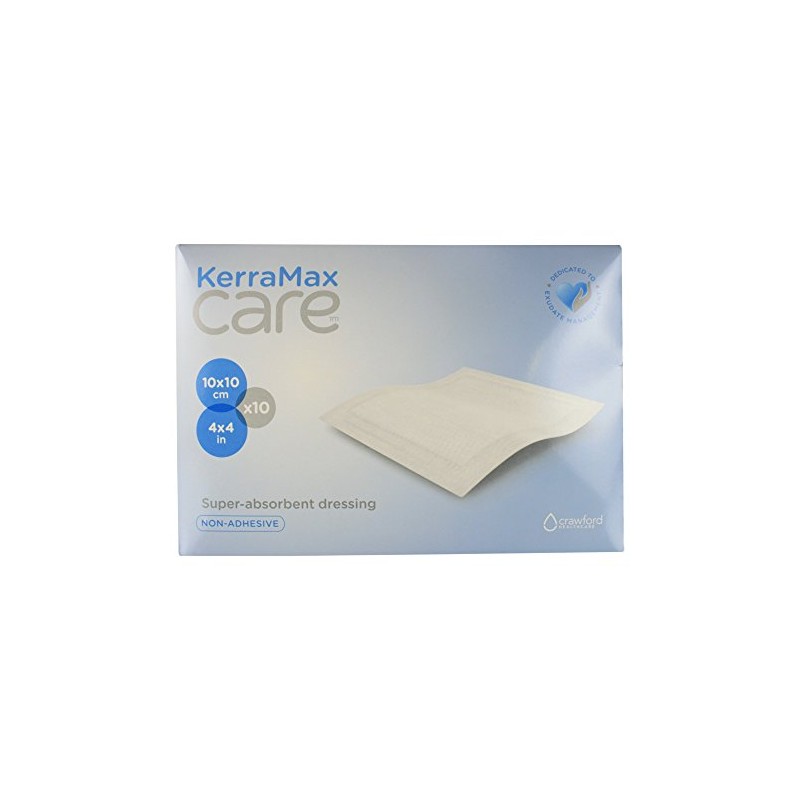 KerraMax Care 4"x4" Super Absorbent Wound Dressing (PRD500-050) – Absorbs