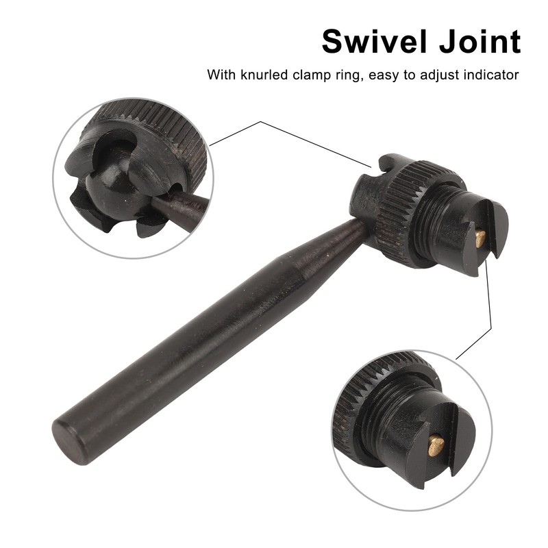 Dial Test Indicator Holder 8x70mm Universal Dovetail Indicator Arm with