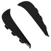 Gloss Black Front Bumper Fog Grille Ari Vent Cover Trims