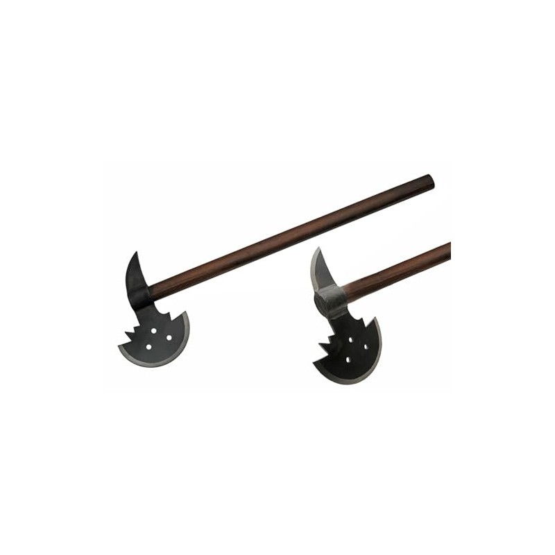 30" Spiked Back Medieval Warriors Replica Battle Axe