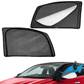 Noah 80 Series Enhanced Version Sun Shade Compatible with Voxy, Magnetic, Side Use, Car Window, For Sleeping in the Car, 2-in-1 Integrated Car Shade, Light Blocking, Mesh Curtain, Interior