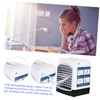 WHAMVOX Desktop Mini Air Conditioning Fan USB Powered Cooling Fan