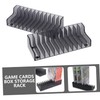 SOLUSTRE 4 Pcs Dish Rack Game disc Storage Holder CD